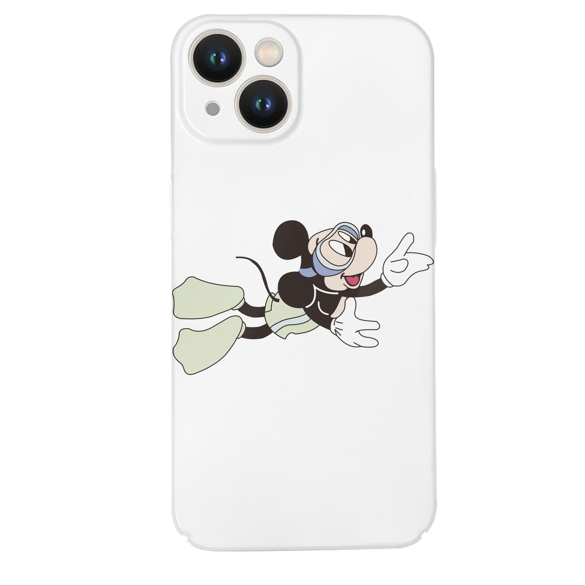 （画像用） ミッキーマウス Mickey Mouse 【iPhone 14シリーズ対応】ハードケース